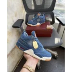 Levis X Nike Air Jordan 4 Denim Shoes For Men (HS220) - 7a first copy shoes | Buy Online at Best Price