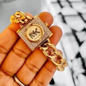 Michael Kors Lennox crystals Gold