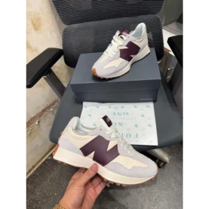 New Balance 327 Burgundy Shoes For Men (HS98) - 7a first copy shoes | Buy Online at Best Price