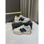 New Balance 327 White Navy Shoes For Men (LAB829) - 7a first copy shoes | Buy Online at Best Price