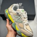 New Balance 9060 Moonbeam Vintage Rose Lime Men Shoes (FT744) - 7a first copy shoes | Buy Online at Best Price