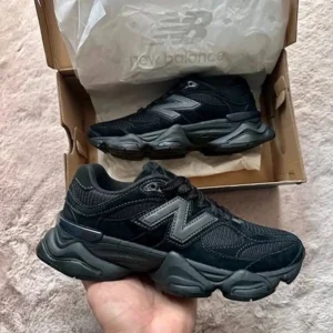 New Balance 9060 Triple Black Shoes For Men (SF32)