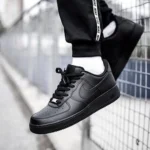 Nike Air Force 1 Low Triple Black Semi UA with OG Box Shoes For Men (HS100) - 7a first copy shoes | Buy Online at Best Price