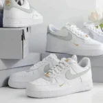 Nike Air Force 1 Mini Gold Shoes For Men (HS127) - 7a first copy shoes | Buy Online at Best Price