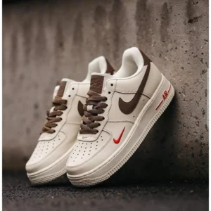 Nike Air Force 1 Mini Red Shoes For Men (SL424)