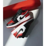 Nike Air Jordan 1 Low Bred Toe Men Shoes (FT551) - 7a first copy shoes | Buy Online at Best Price