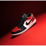 Nike Air Jordan 1 Low Bred Toe Shoes For Men (HS231) - 7a first copy shoes | Buy Online at Best Price