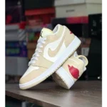 Nike Air Jordan 1 Low SE Sail Rattan University Red Shoes For Men (BOT87) - 7a first copy shoes | Buy Online at Best Price