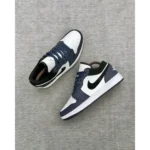 Nike Air Jordan Retro 1 Low Dark Navy White Shoes For Men (HS96) - 7a first copy shoes | Buy Online at Best Price
