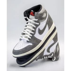 Nike Air Jordan Retro 1 Washed Black Shoes For Men (BOT519) - 7a first copy shoes | Buy Online at Best Price