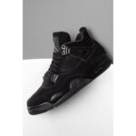 Nike Air Jordan Retro 4 Black Cat Shoes For Men (BOT45) - 7a first copy shoes | Buy Online at Best Price