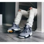 Nike Air Jordan Retro 4 Cool Shoes For Men (BOT150) - 7a first copy shoes | Buy Online at Best Price