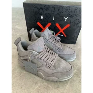 Nike Air Jordan Retro 4 Grey Shoes For Men (SL504) - 7a first copy shoes | Buy Online at Best Price