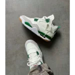 Nike Air Jordan Retro 4 Pine Green Shoes For Men (BOT517) - 7a first copy shoes | Buy Online at Best Price