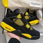 Nike Air Jordan Retro 4 Yellow Thunder Shoes For Men (LAB450) - 7a first copy shoes | Buy Online at Best Price