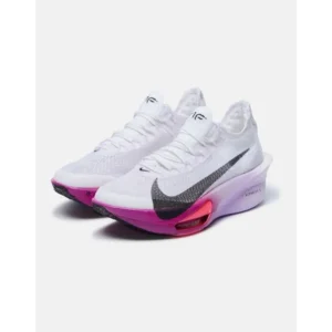 Nike Air Zoom Alphafly 3 White Purple Men Shoes (FT335)