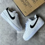 Nike Airforce 1 07 Low White Black Shoes For Men (HS34) - 7a first copy shoes | Buy Online at Best Price