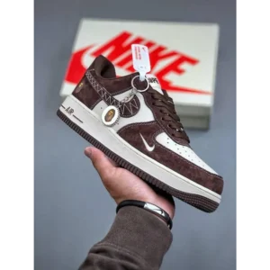 Nike Airforce 1 Beige Brown Men Shoes (FT398)