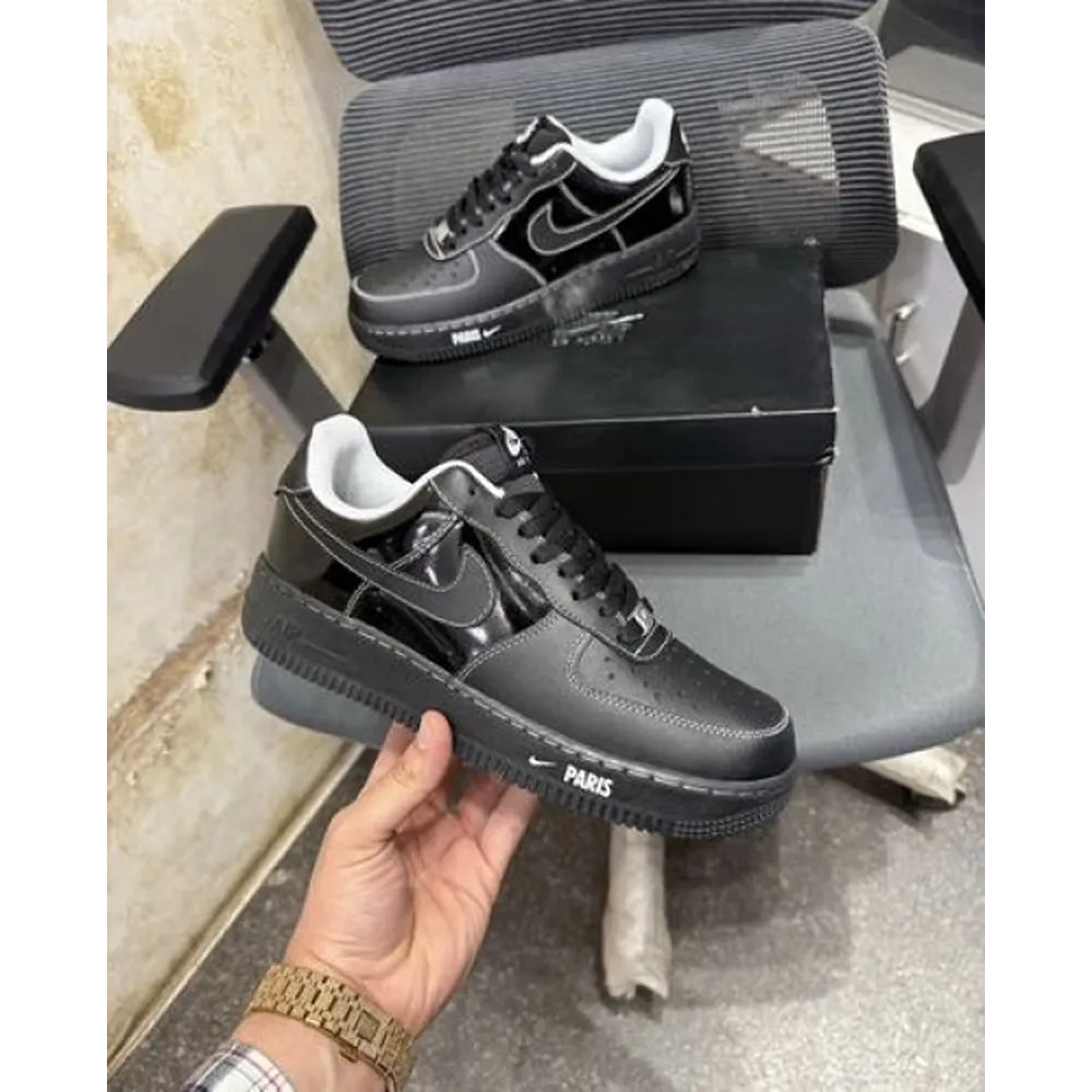 Nike Airforce 1 Low City Pack Paris Patent Shoes For Men (HS238)