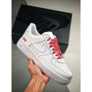Nike Airforce 1 Low Supreme White Men Shoes (FT487)