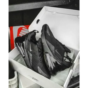 Nike Airmax 270 Triple Black Shoes For Men (LAB494)