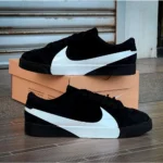 Nike Blazer City Low Black White Shoes For Men (BOT82) - 7a first copy shoes | Buy Online at Best Price