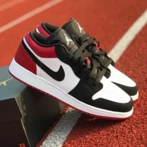 Nike Jordan Retro 1 Low Black Shoes For Men (SL506)