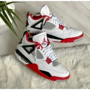 Nike Jordan Retro 4 Fire Shoes For Men (SL92)