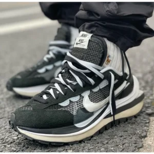 Nike X Sacai Vapor Waffle Black Shoes For Men (SL448)