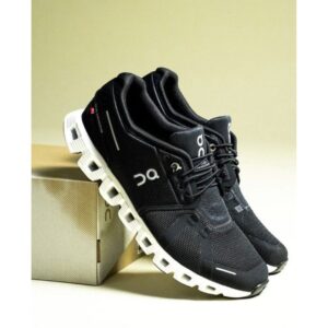 On Cloud 5 Black White Shoes For Men (BOT17)