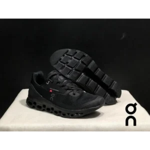 On Cloud Running Cloud stratus All Black Men Shoes (FT737)