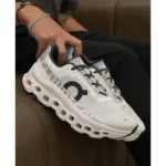 On Cloudmonster All White Shoes For Men (SL501)