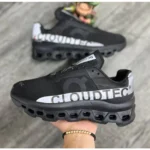 On Cloudmonster Black White Shoes For Men (SL565) - 7a first copy shoes | Buy Online at Best Price