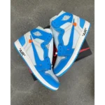 Classy Nike Jordan 1 X Off White Unc Shoes For Men (SHH07762) - 7a first copy shoes | Buy Online at Best Price