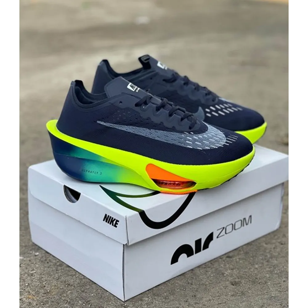 Trendy Nike Air Zoom Alphafly Next 3 Navy Shoes For Men (SHUB490)