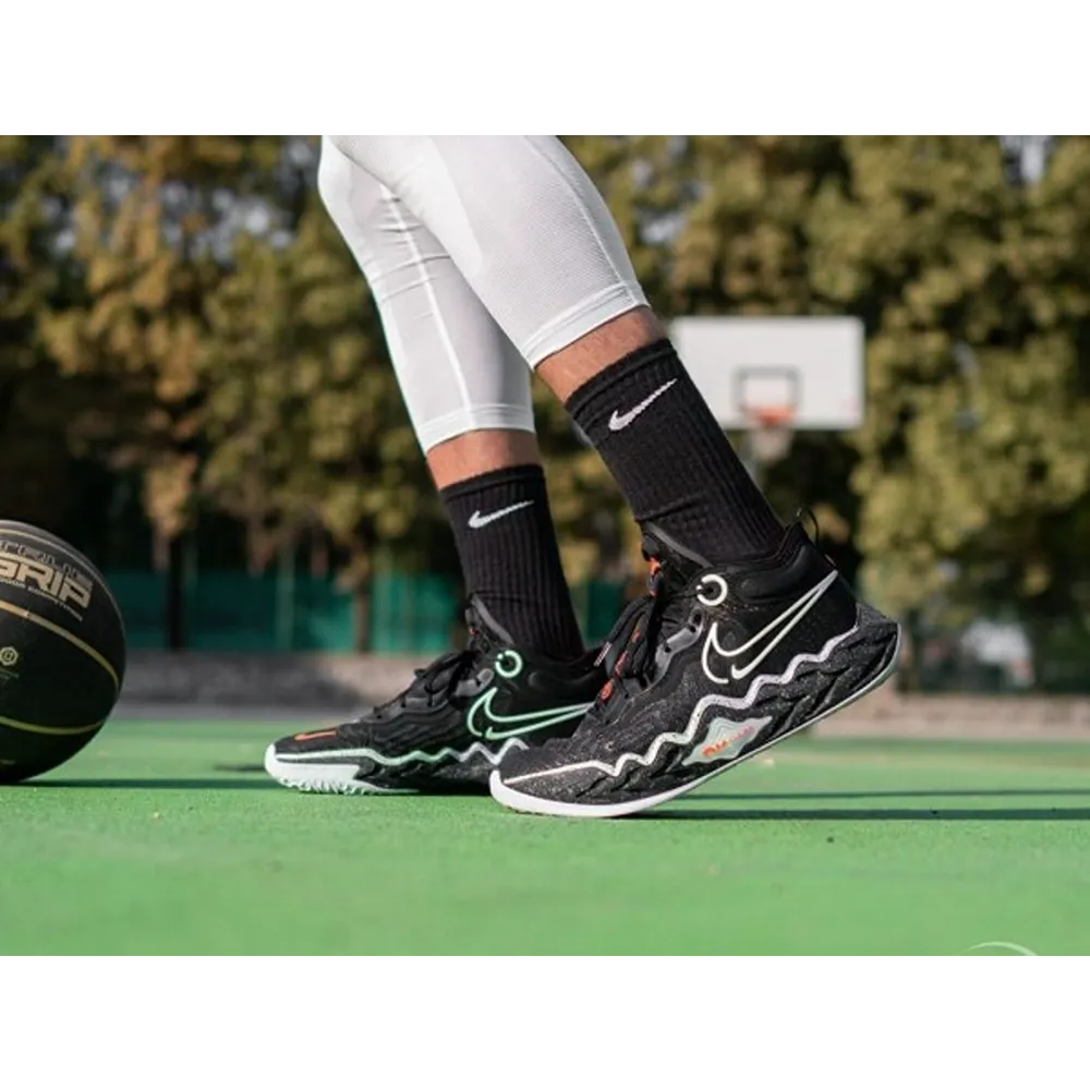 Trendy Nike Air Zoom Gt Run Black Green Shoes For Men (SW6573)