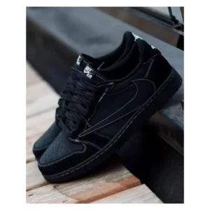 Premium Nike Air Jordan Retro 1 X Travis Scott Black Phantom Shoes For Men (HOF841)
