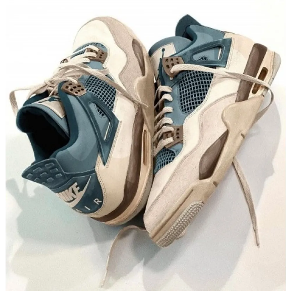 Classy Nike Air Jordan Retro 4 Snorlax Custom Shoes For Men (SHH07854)