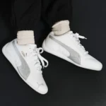 Classy Puma Speedcat Leather White Shoes For Men (SHH07715) - 7a first copy shoes | Buy Online at Best Price