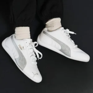 Classy Puma Speedcat Leather White Shoes For Men (SHH07715) - 7a first copy shoes | Buy Online at Best Price