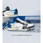 Premium Nike Air Jordan Retro 1 X Travis Scott Shoes For Men (HOF843) - 7a first copy shoes | Buy Online at Best Price