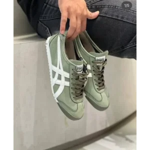 Trendy Onitsuka Tiger Mexico 66 Mental Green Shoes For Men (SHUB527)
