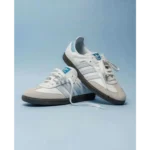 Luxurious Adidas Samba Halo Blue Shoes For Men With Brand Box (SUP5661) - 7a first copy shoes | Buy Online at Best Price