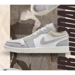 Trendy Jordan Retro 1 Low SE Craft Tech Grey Shoes For Men (SHUB643) - 7a first copy shoes | Buy Online at Best Price