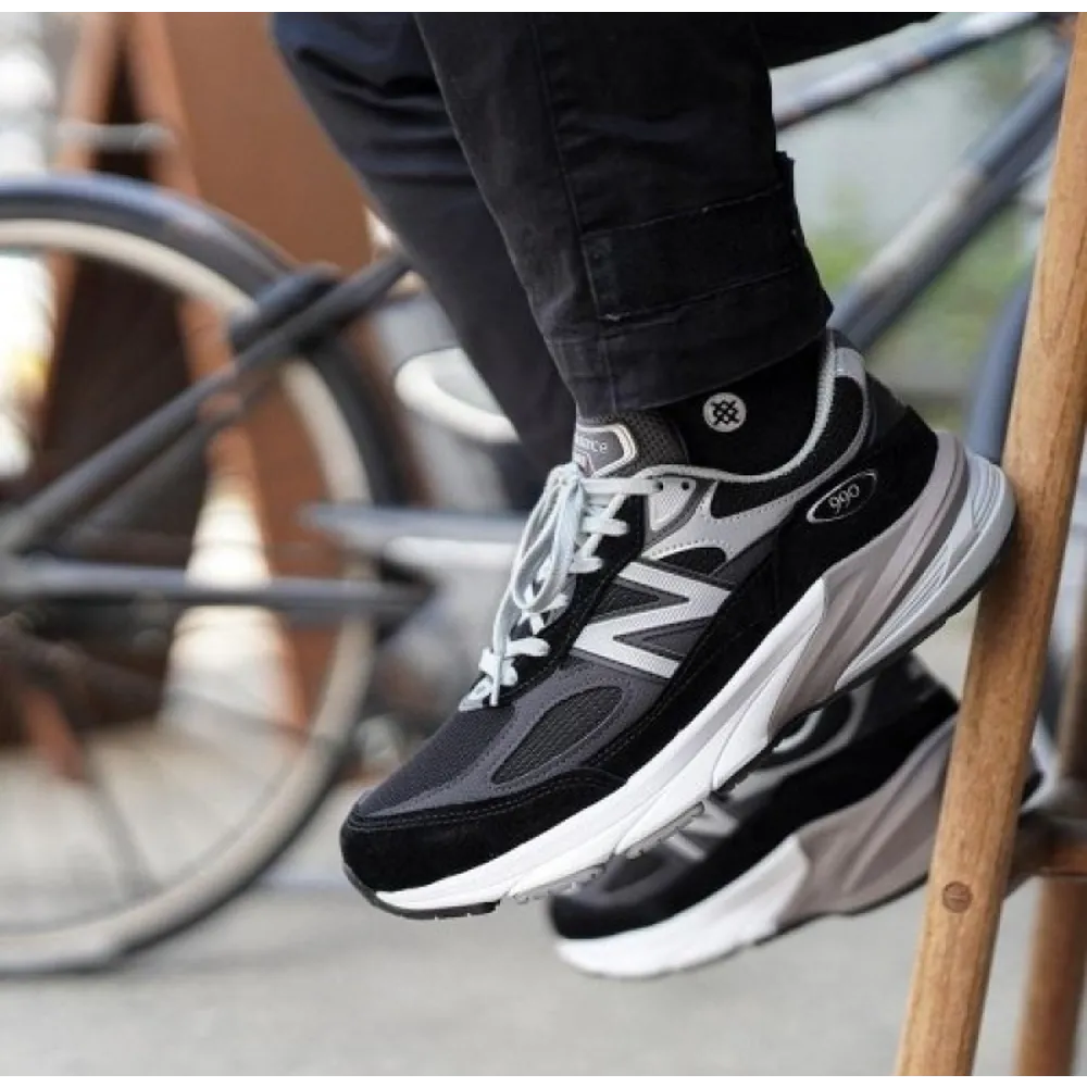 Classy New Balance Cee 990 V6 Black Grey As2 Shoes For Men (CSO4237)