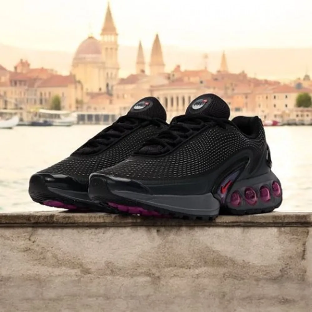 Trendy Nike Air Max Dn Older Kids Black Shoes For Men (SHUB745)