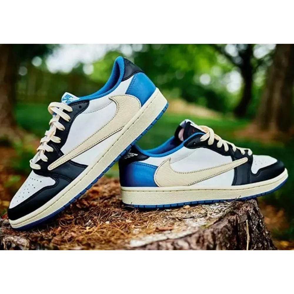Trendy Nike Air Jordan Retro 1 Low X Travis Scott Shoes For Men (SHUB533)
