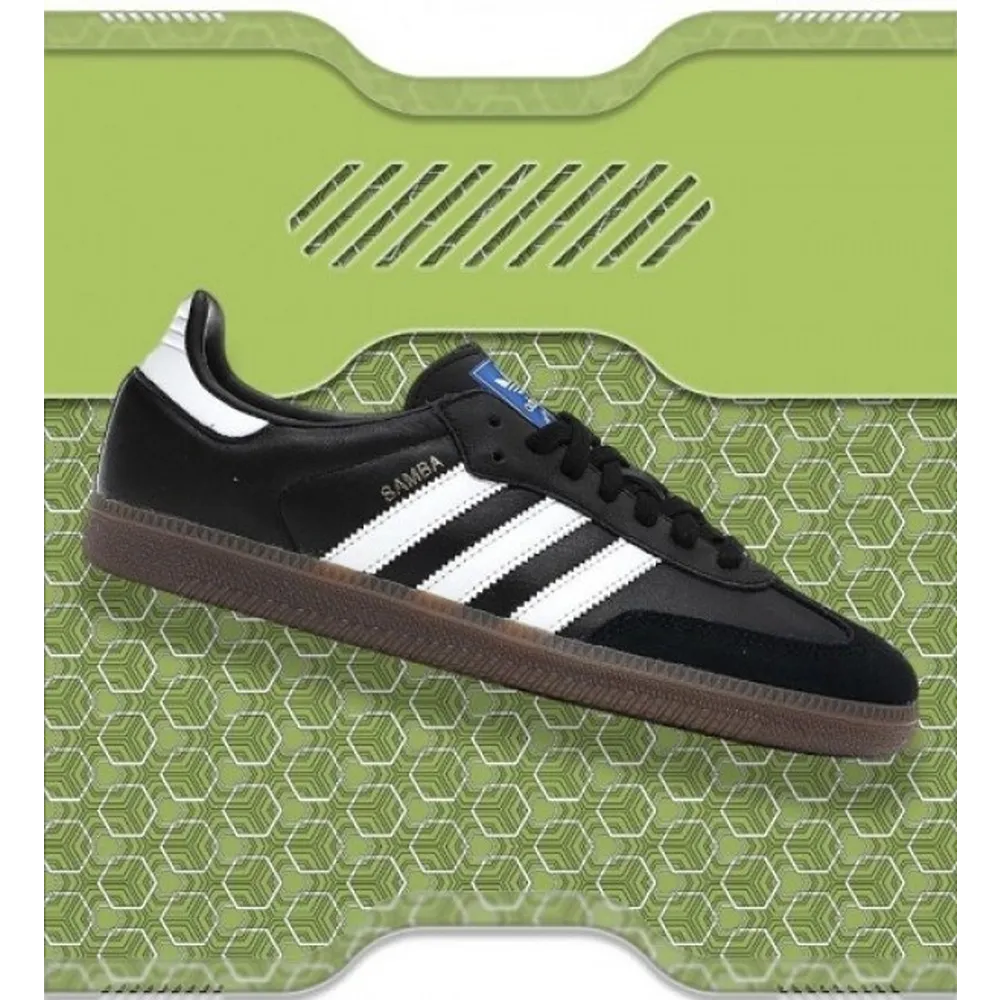 Classy Adidas Samba Black Shoes For Men (SHH07722)