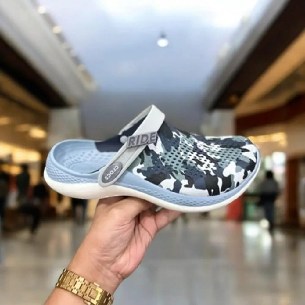 Trendy Crocs 360 Lite Ride Grey Multi For Men (SHUB534)