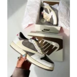 Imported Nike Jordan 1 Retro Low Travis Scott Reverse Shoes For Men (SW6695) - 7a first copy shoes | Buy Online at Best Price